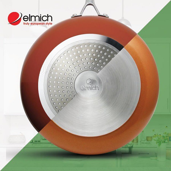 Chảo chống dính đáy từ Full Induction Elmich Royal Deluxe Plus 26cm EL-1140