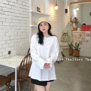 Áo thun nữ tay dài trơn a2228