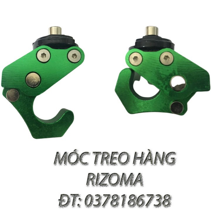Móc treo hàng RIZOMA, treo hàng XE MÁY, móc treo HÀNG khớp GẬP