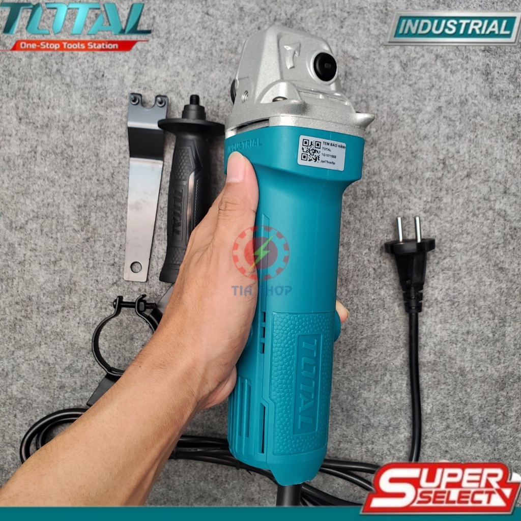 MÁY MÀI GÓC CẦM TAY 710W 100MM TOTAL TG1071008