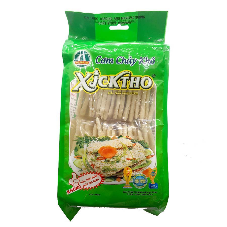 Cơm cháy khô Xicktho (Chưa chiên) 01 kg - Đặc sản Ninh Bình