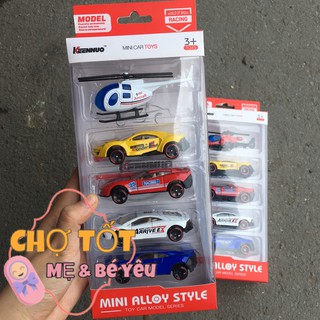Đồ Chơi Vỉ 4 Siêu Xe Bằng Sắt Cho Bé