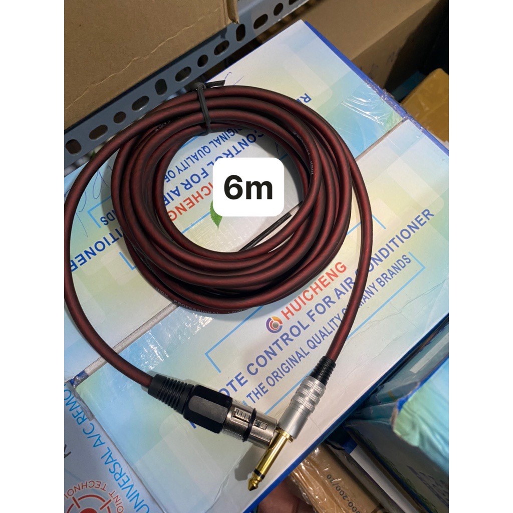 Dây mic cao cấp hát karaoke dài 4m, 5m, 6m, 7m