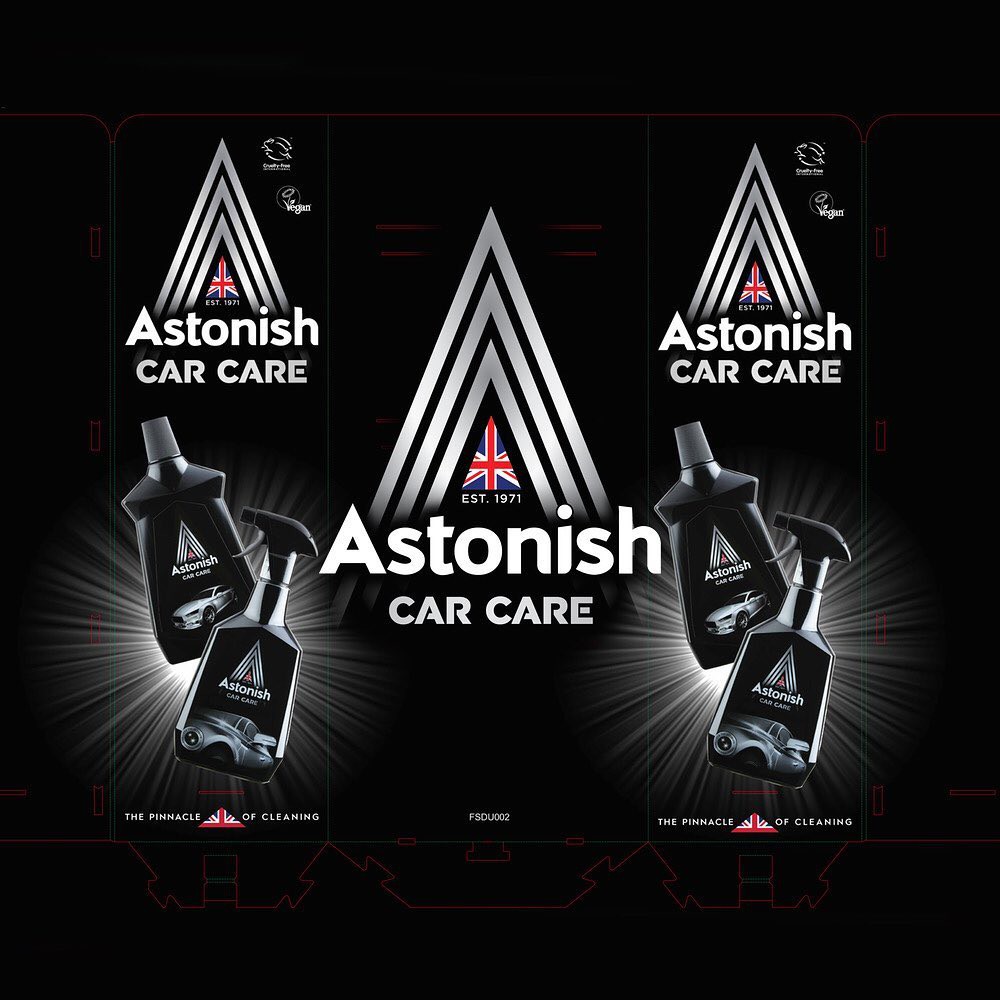 Bình xịt làm sạch và chống bụi mờ kính ô tô Astonish C1531