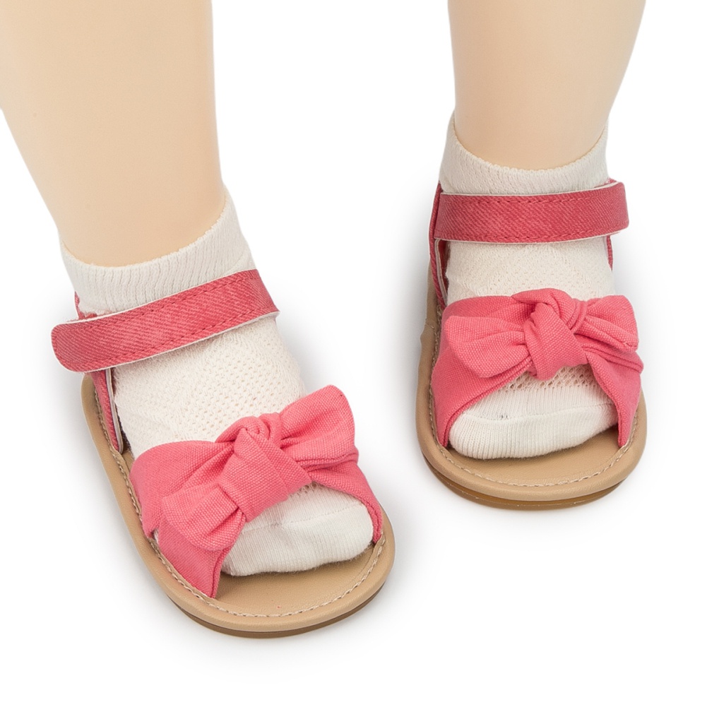 Xăng đan Đính Nơ Cho Bé Gái Sơ Sinh