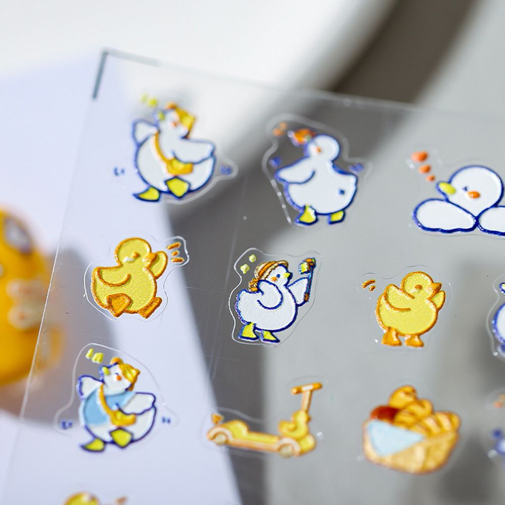 [Hàng mới về] Miếng dán trang trí móng tay họa tiết hoạt hình 3d tùy chọn dễ thương DIY