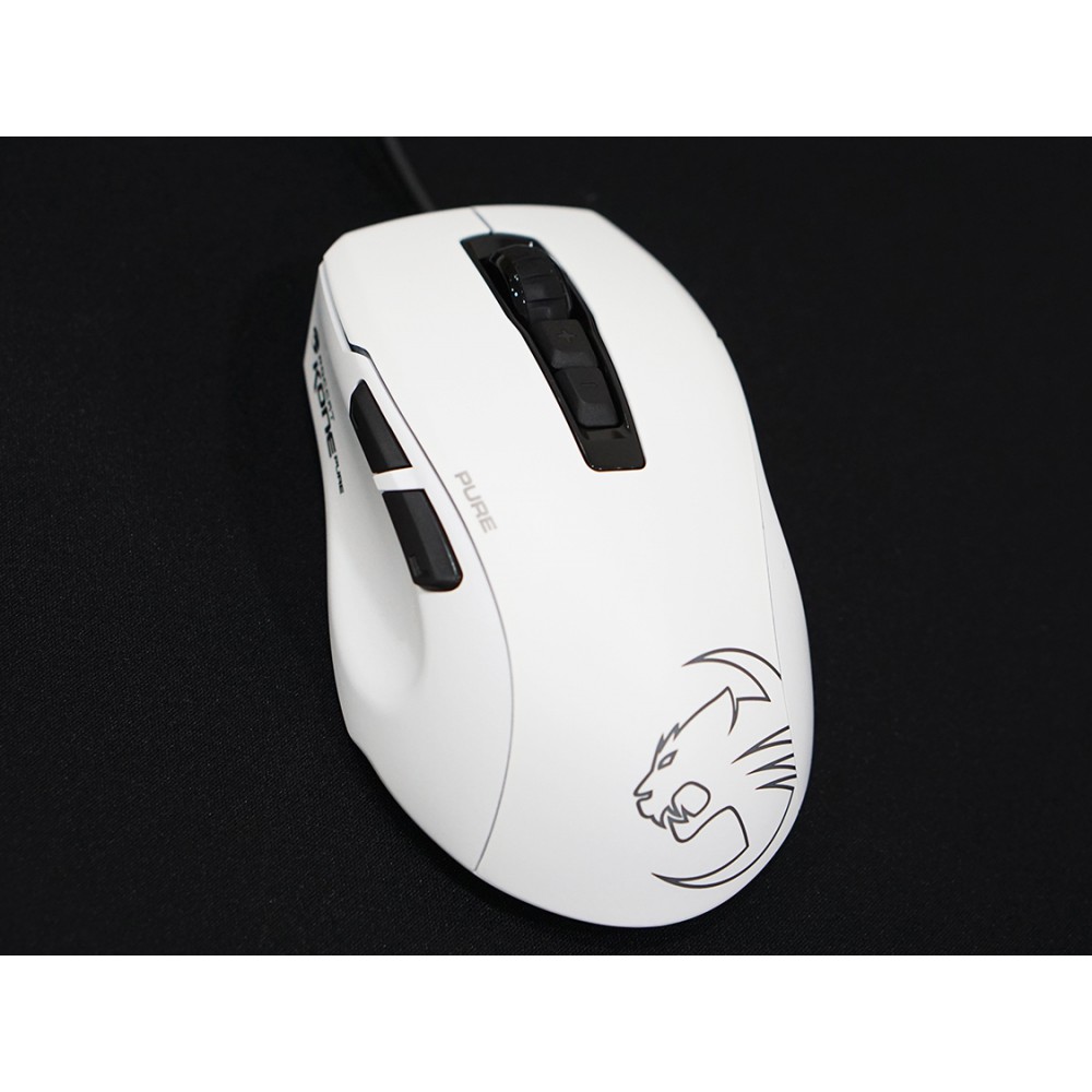 Chuột Gaming Roccat Kone Pure SEL Trắng Đen (Roccat Kone Pure SEL Gaming Mouse)