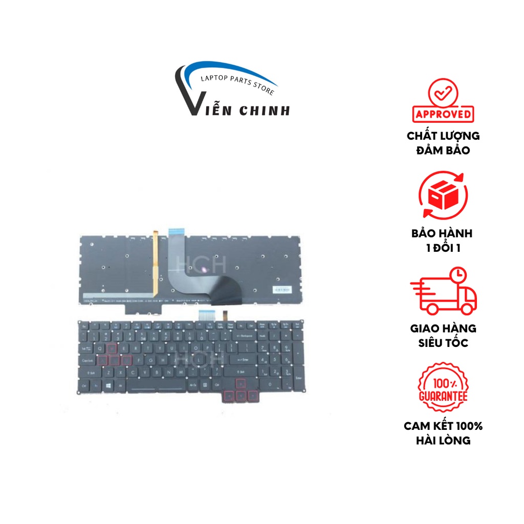 Bàn phím laptop Acer Predator 15 17 G9-591, G9-592, G9-593, G9-791, G9-792, G9-793 – Predator 15