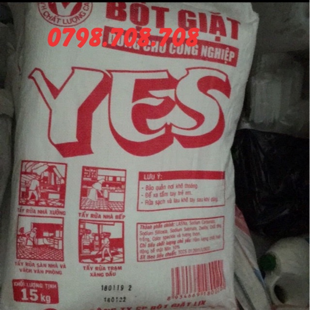 Bột giặt Yes Lixco 15kg