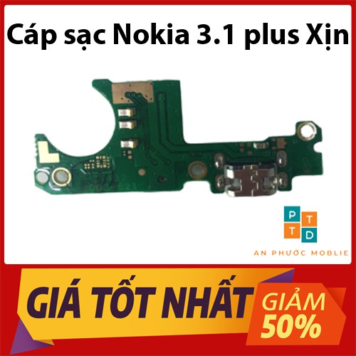 Cáp Chân Sạc Nokia 3.1 Plus Xịn