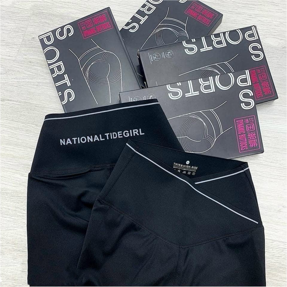 Quần legging nâng mông cạp chéo Gen bụng | BigBuy360 - bigbuy360.vn
