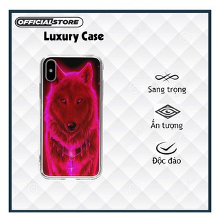 Ốp Lưng chó sói lông đỏ ấn tượng đẹp đẽ Iphone 5 đến Xs/Xs Max/11/11 Promax/12/12 Promax WOL20210066