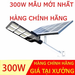 Đèn NLMT Đèn năng lượng mặt trời có điều khiển chống nước IP67 công suất 300W