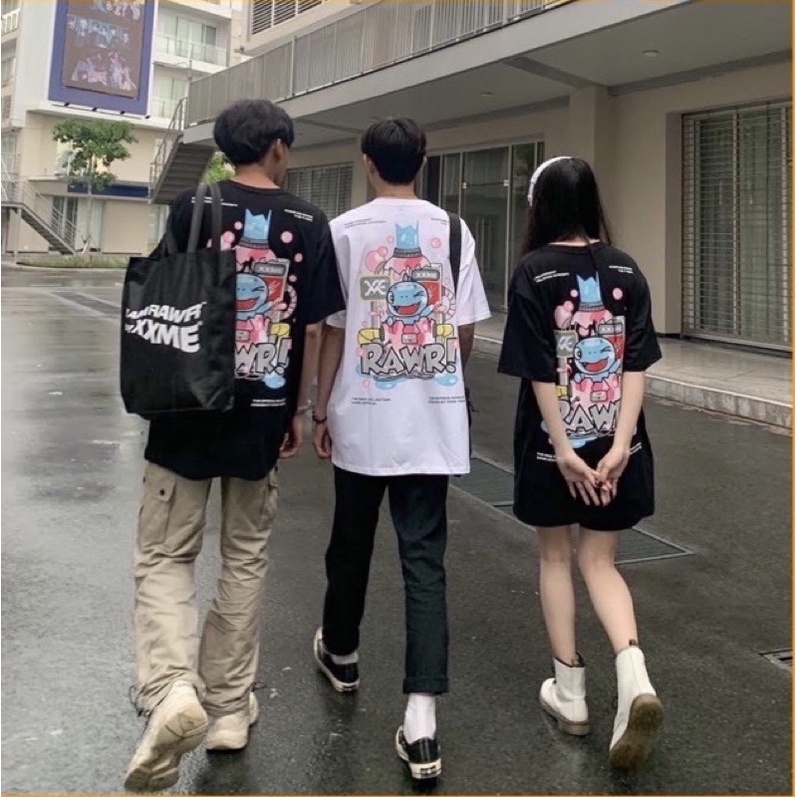 Áo phông rộng unisex cá tính