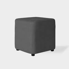 Ghế đôn vuông sofa bọc da simili cao cấp nhiều màu, làm kích thước theo yêu cầu