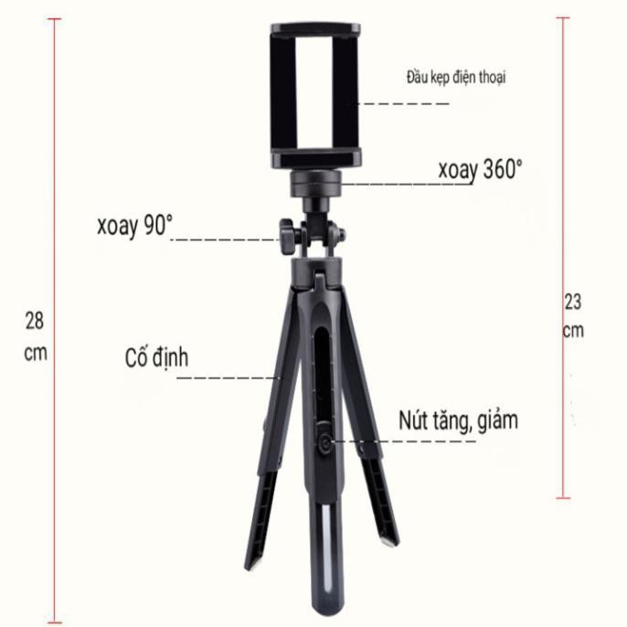 GẬY TRIPOD SUPPORT ĐỂ BÀN 3 CHÂN CAO CẤP | BigBuy360 - bigbuy360.vn