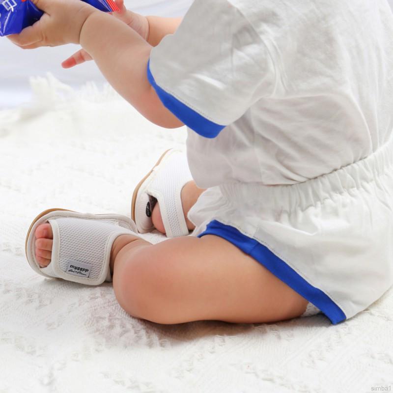 Giày Lưới Cotton Đế Mềm Thoáng Khí Chống Trượt Dành Cho Bé Trai Gái 0-18 Tháng Tuổi