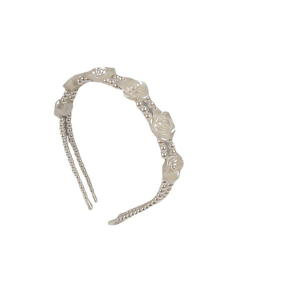 MXGOODS Băng Đô Cài Tóc Hai Lớp Phong Cách Hàn Quốc Dễ Thương Dành Cho Bạn Gái