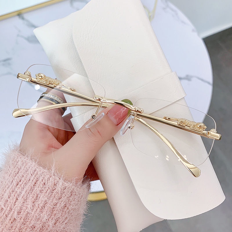 Kính Mát Gọng Vuông Họa Tiết Da Báo Thời Trang 2022 Dành Cho Nam Và Nữ