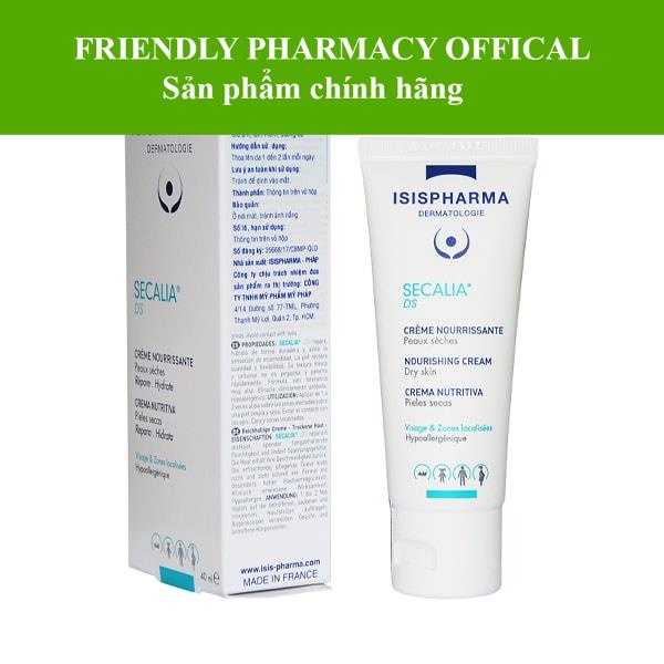 SECALIA DS – Hỗ trợ giảm khô da, nứt nẻ, giúp làm mềm, giữ ẩm, dưỡng da, giảm cháy nắng (40ml)