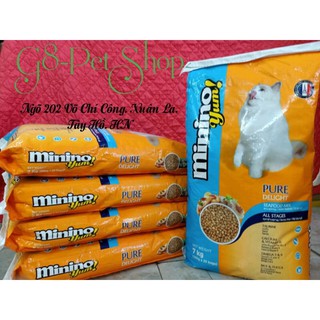 7kg ( 20 gói 350g ) - Minino yum - Thức ăn mèo mọi lứa tuổi