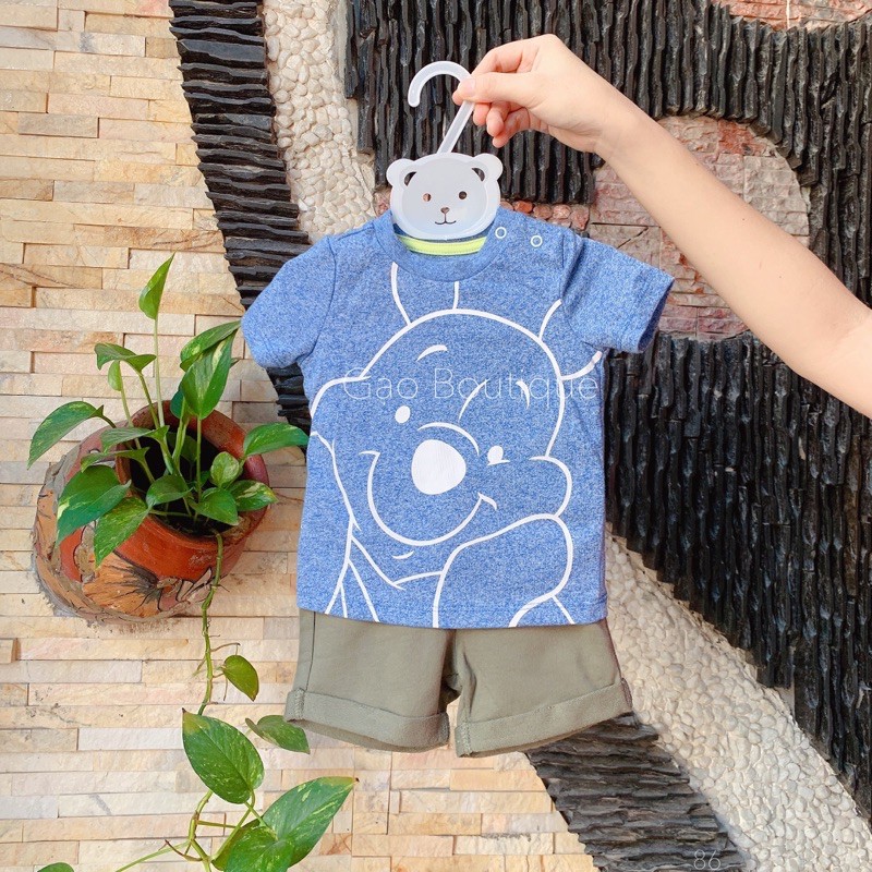 Bộ đồ hè cho be trai gấu pooh Disney nhiều mẫu