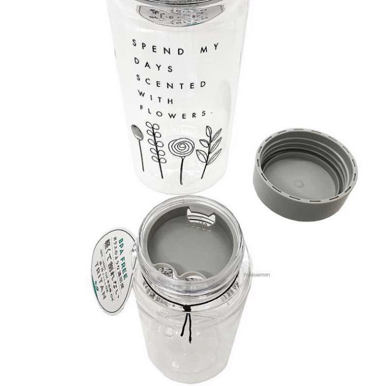 - Bình đựng nước cho bé cao cấp có nắp đậy chống sặc 380ml  - Nội