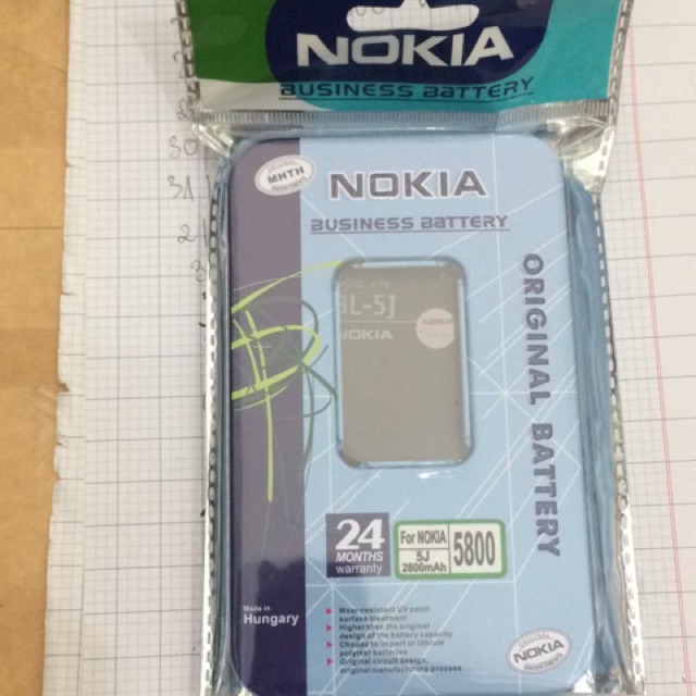 pin nokia 5800 BL-5J xịn hộp sắt