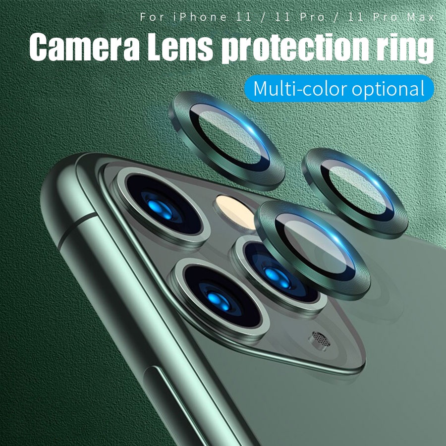 Miếng dán bảo vệ ống kính camera chống xước cho Iphone 11 Pro Max