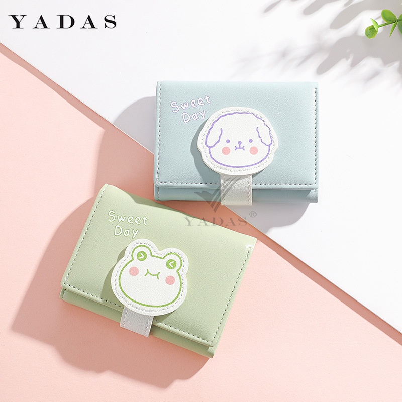 Ví Ngắn Chất Liệu 30% Da PU Phong Cách Thời Trang Sang Trọng Cho Nữ