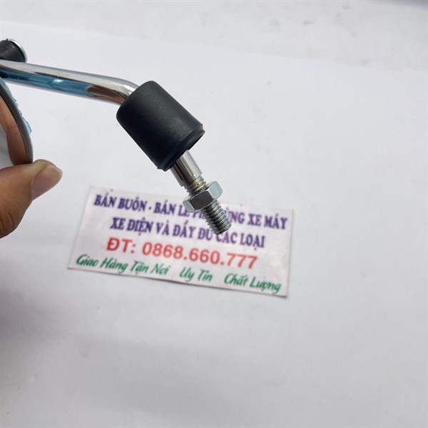 Gương tròn chân 8 li