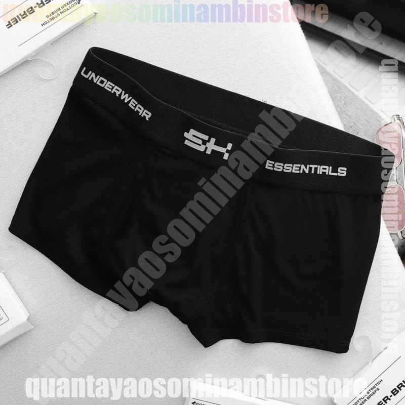 Combo quần sịp đùi nam S.H chất vải thun lạnh,co giãn đàn hồi,thoáng mát,ko nhăn,ko xù,ko bay màu,thoải mái vận động