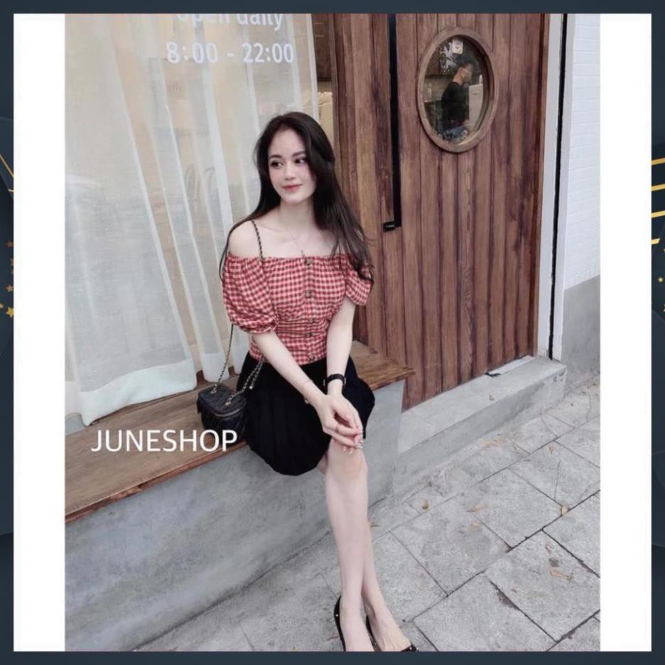 Set Bộ Nữ, Set Chân Váy Xòe Mix Áo Trễ Vai Siêu Xinh Hàng QC Cao Cấp Loại 1 | BigBuy360 - bigbuy360.vn
