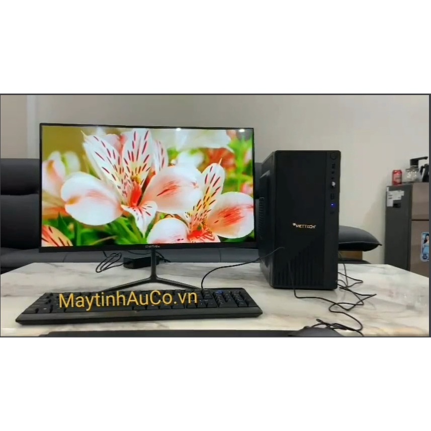 Bộ máy tính Để bàn Dell Core i7-4770/ Ram 8Gb /SSD 120GB Vàn Màn hình Kingview 24 inch- Chính Hãng - Tặng bàn phím chuột