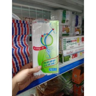 Combo 5 túi ống hút nhựa