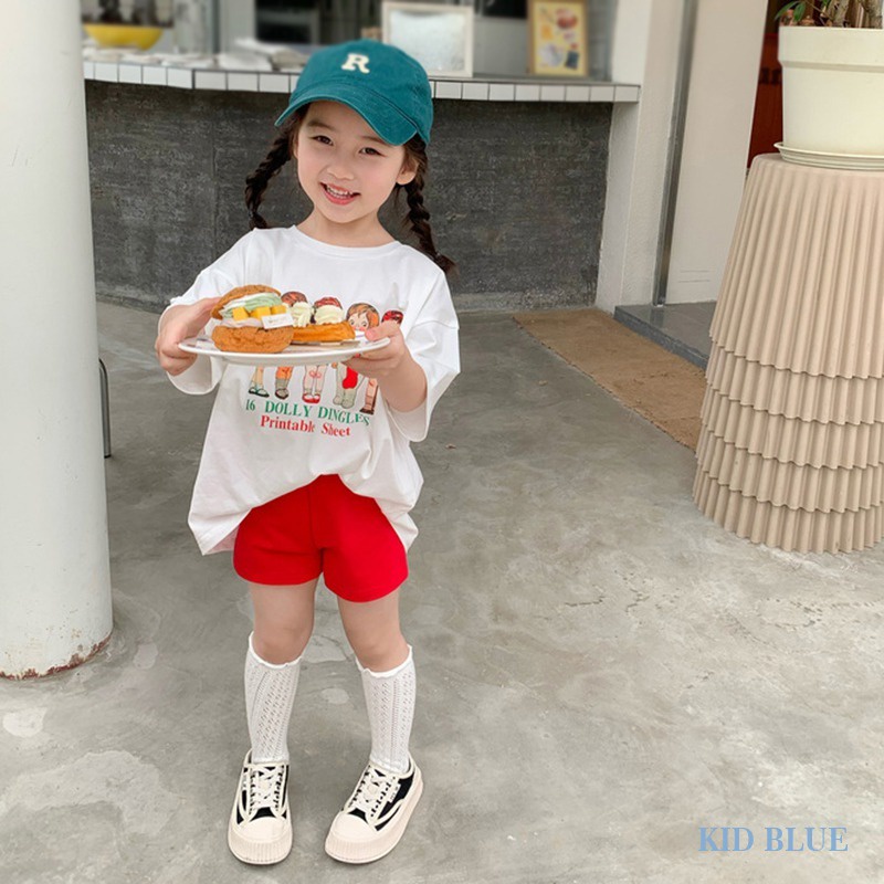 Quần Short Thời Trang Phong Cách Hàn Quốc Cho Bé Gái
