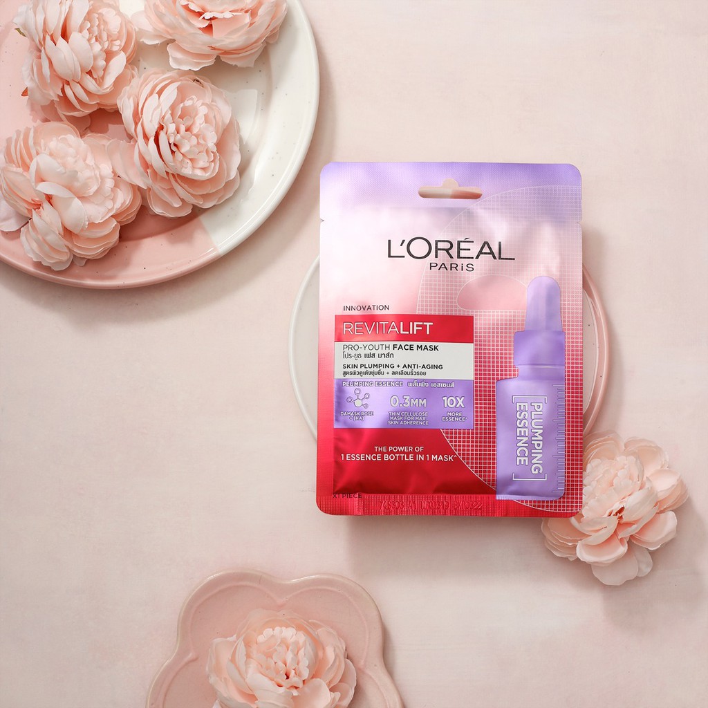 Mặt Nạ Giấy Dưỡng Chất Cô Đặc L'Oreal Revitalift Pro-Youth Face Mask 30g