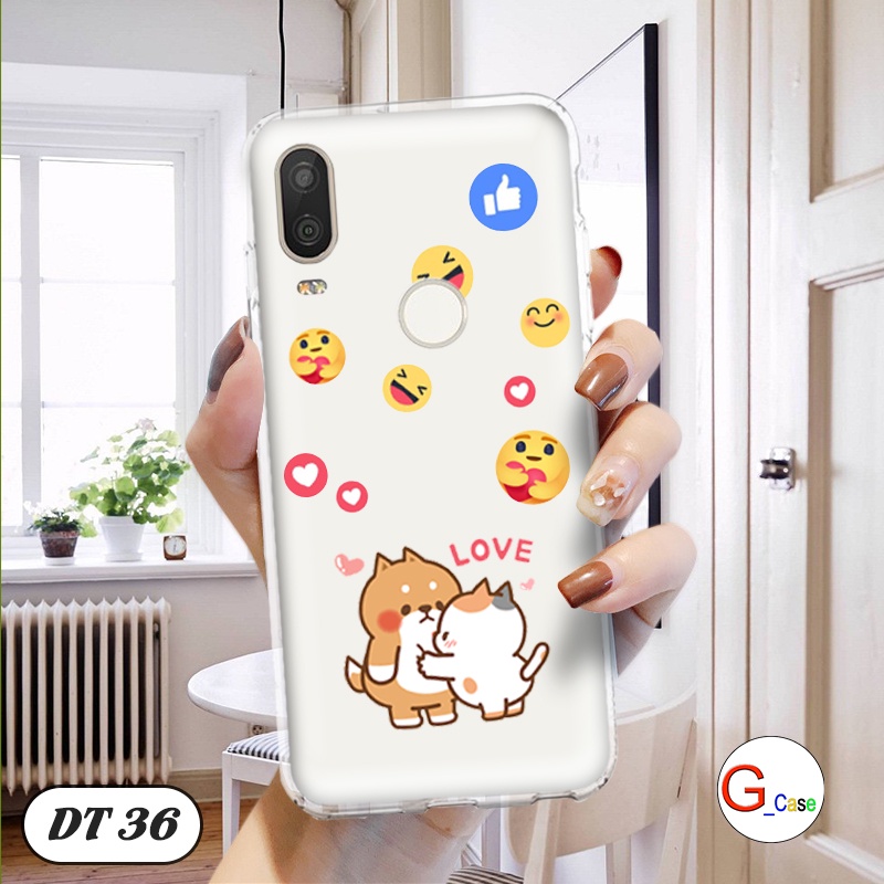 Ốp lưng điện thoại Vsmart Active 1 dẻo trong in hình