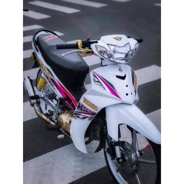 tem rời sirius trắng hồng - decal ruby