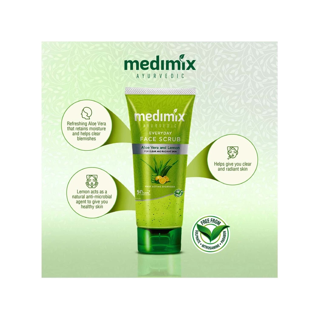 [Nhập mã COSBIN30 giảm đến 20K đơn 150K] Tẩy da chết Medimix Everyday face scrub 150ml