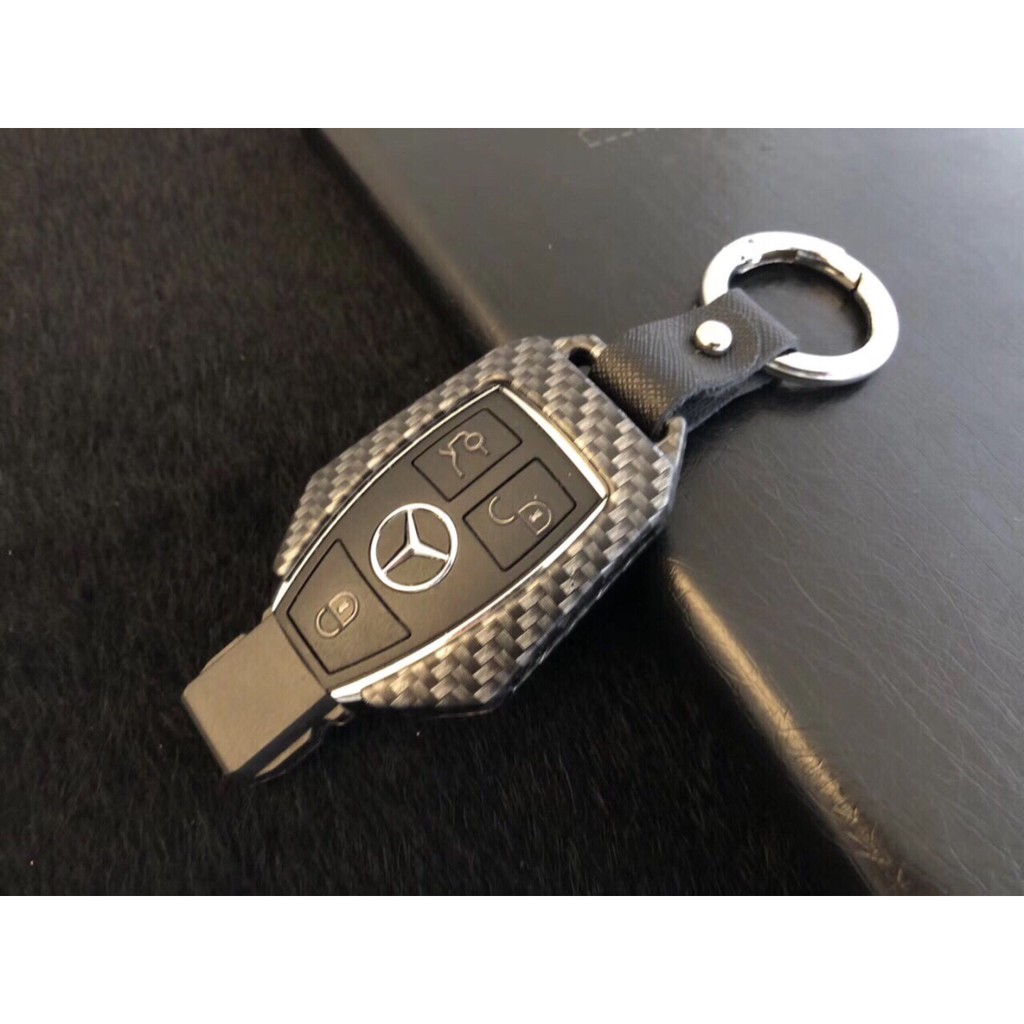 Ốp khóa hợp kim xe ô tô Mercedes C, GLC đời 2016-2019