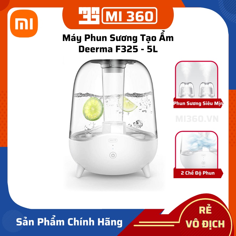 Máy Phun Sương Tạo Ẩm Deerma F325 5L Hàng Chính Hãng