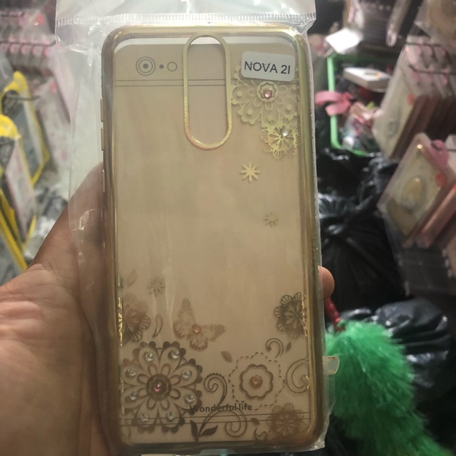 Ốp lưng nova2i đính đá