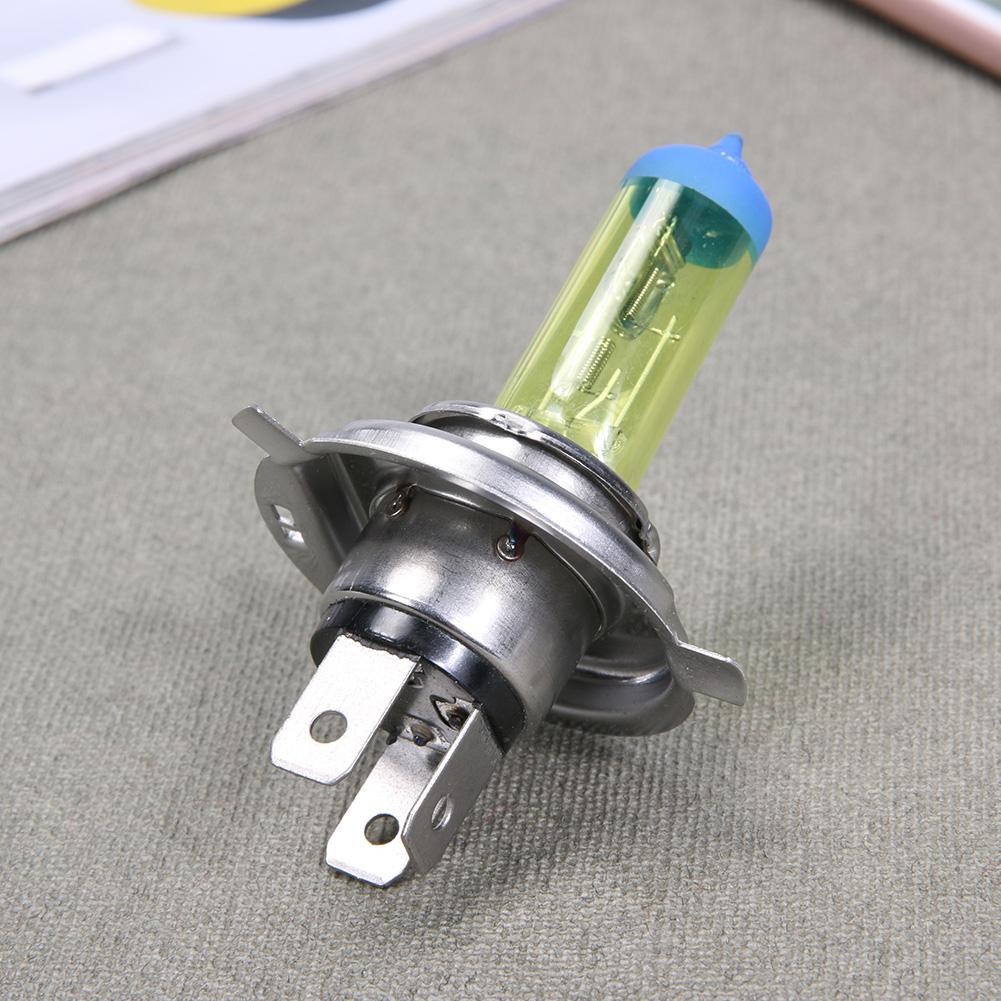 Bóng đèn pha Halogen H4 3000K 100W ánh sáng vàng chuyên dụng cho xe hơi