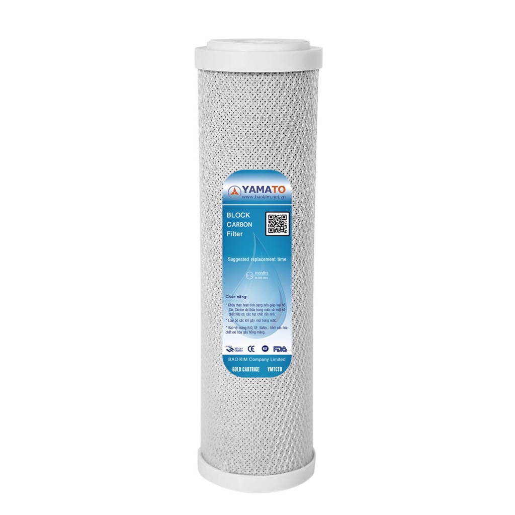 Bộ 5 lõi lọc thay thế cho máy lọc nước R.O treo tường, để bàn . . .