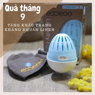 Trứng giặt sinh học ECOEGG 70 lần - Thay thế bột giặt (nhập khẩu UK)