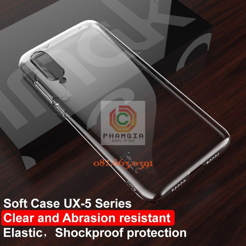 Ốp lưng nhựa dẻo mềm trong suốt cao cấp Xiaomi Mi A3 CC9 9 SE Mi 8 Lite Mi A1 A2 Xiaomi Pocophone F1