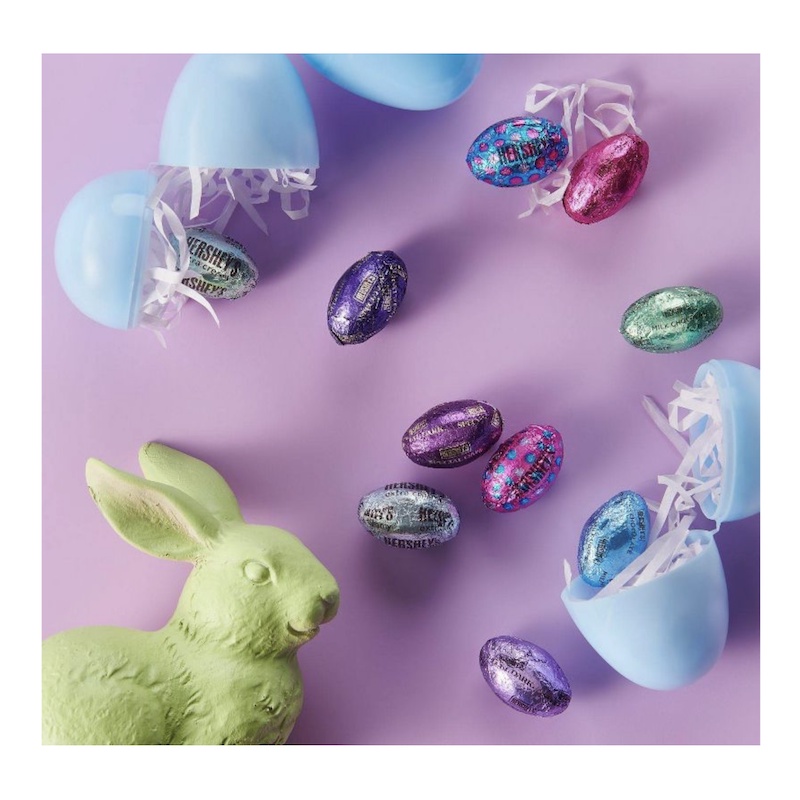 TÚI 798g 4 VỊ SOCOLA TRỨNG PHỤC SINH Hershey's Easter Eggs Candy Assortment (29.95 oz)