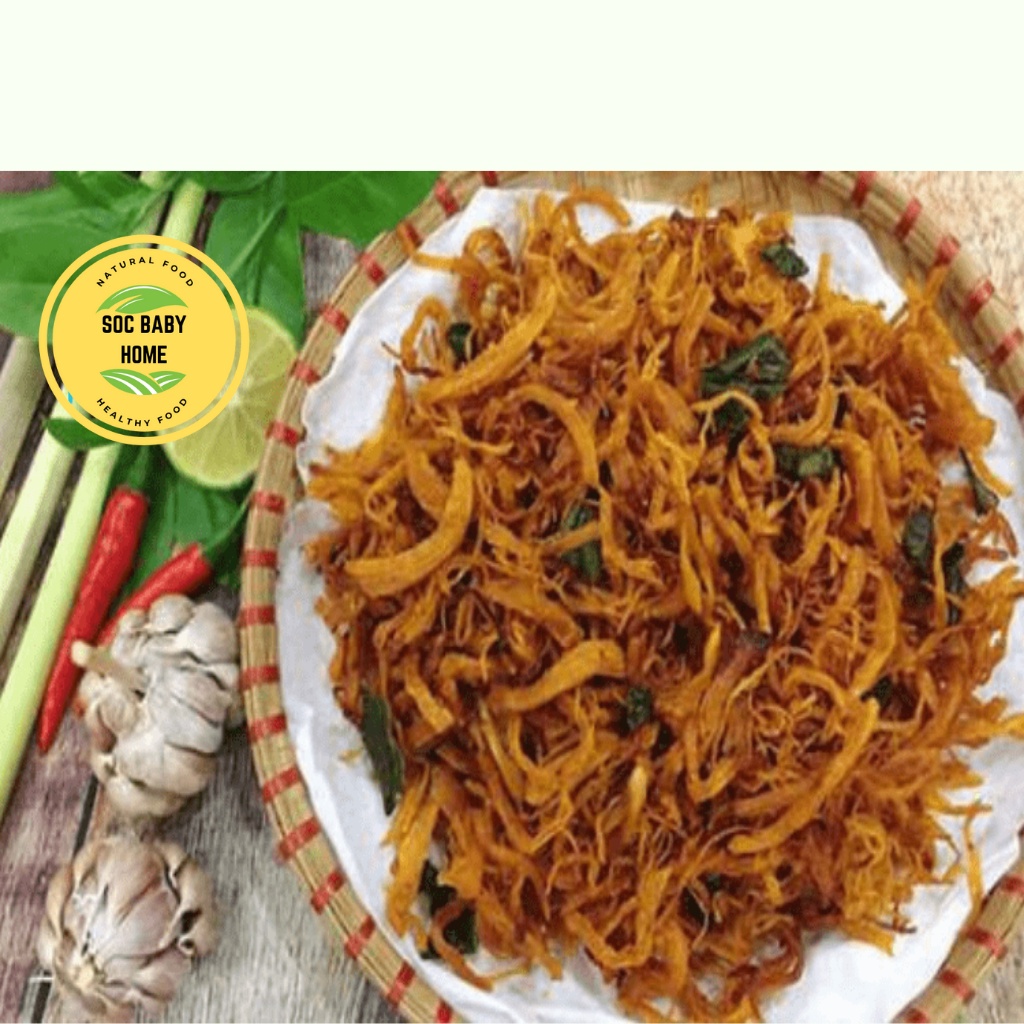 Khô Heo, Khô Lợn Cháy Tỏi 500G Loại 1 An Toàn VSTP- Đồ ăn vặt nhà Soc Baby Home | BigBuy360 - bigbuy360.vn