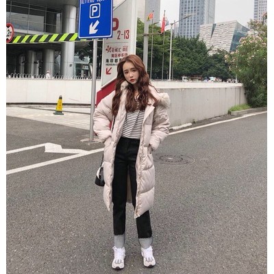 [Có sẵn] ÁO PHAO CỔ LÔNG DÁNG DÀI SANG CHẢNH CHO MÙA ĐÔNG | BigBuy360 - bigbuy360.vn